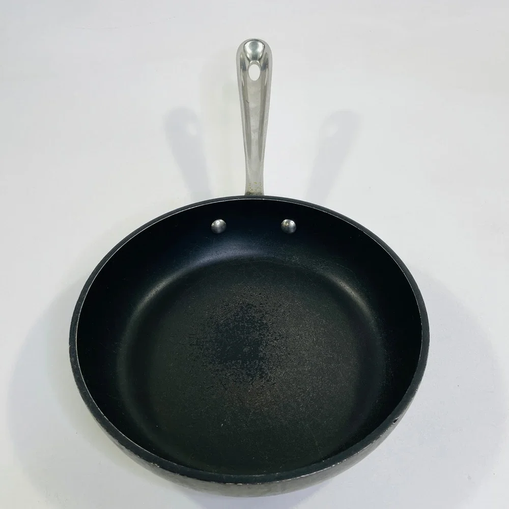 All-Clad 8 Inch Nonstick Fry Pan Hard Anodized Skillet Stainless Steel Handle